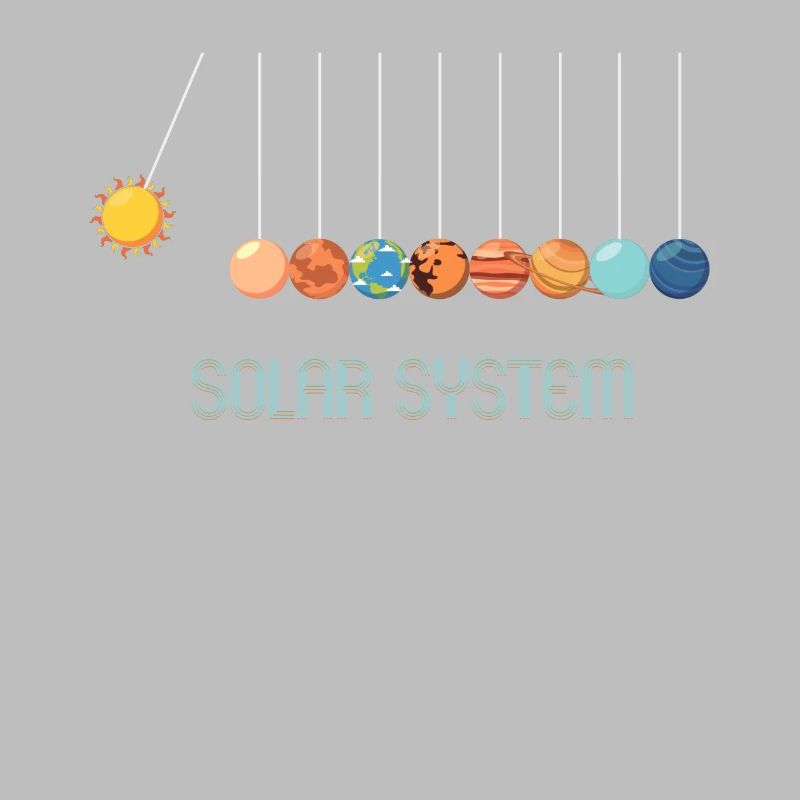 Newton Solar System Pendulum Physics Science