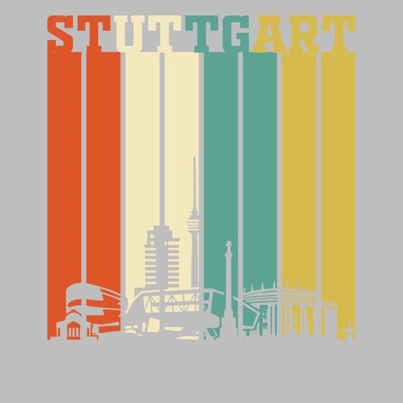 Stuttgart | Stuttgart Geschenk Skyline