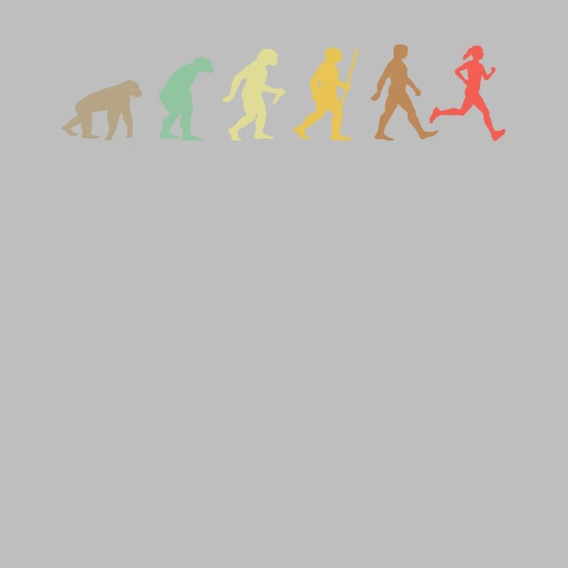 Run Retro Running Evolution Funny Runner Marathon