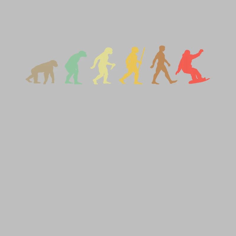 Snowboarding Retro Snowboard Evolution Snowboarder