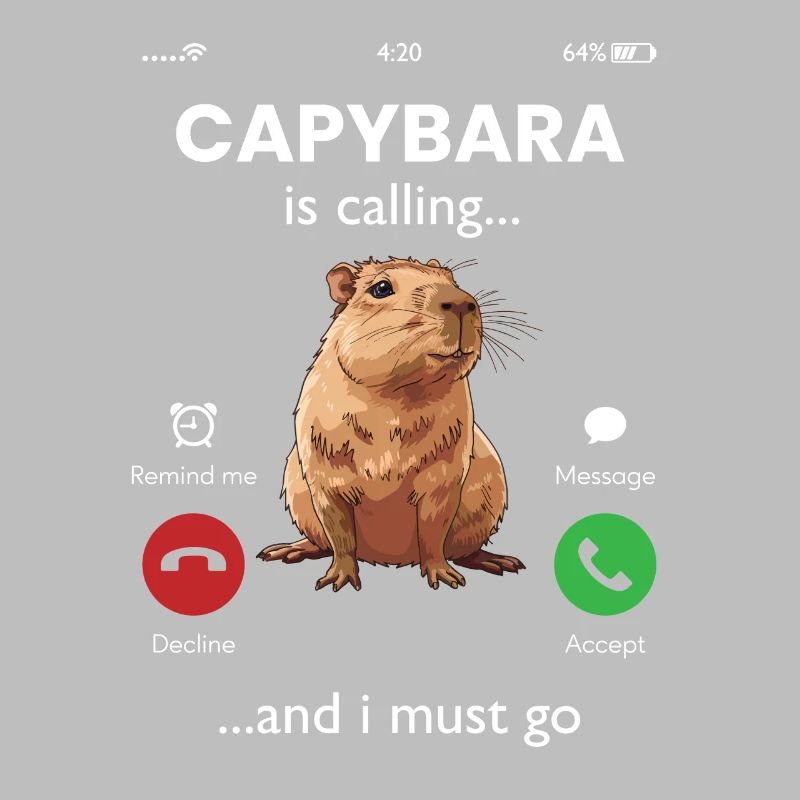 Capybara is calling