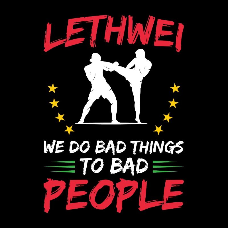 Lethwei, we do evil to evil people.