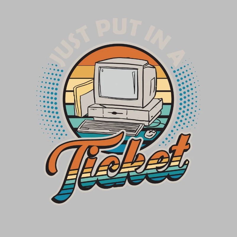 Ouvrez simplement un ticket Help Desk Tech Support