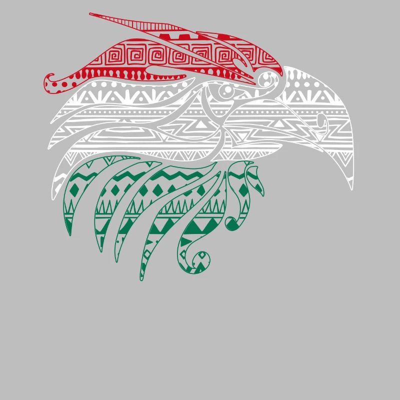Mexican Eagle Aztec style,
