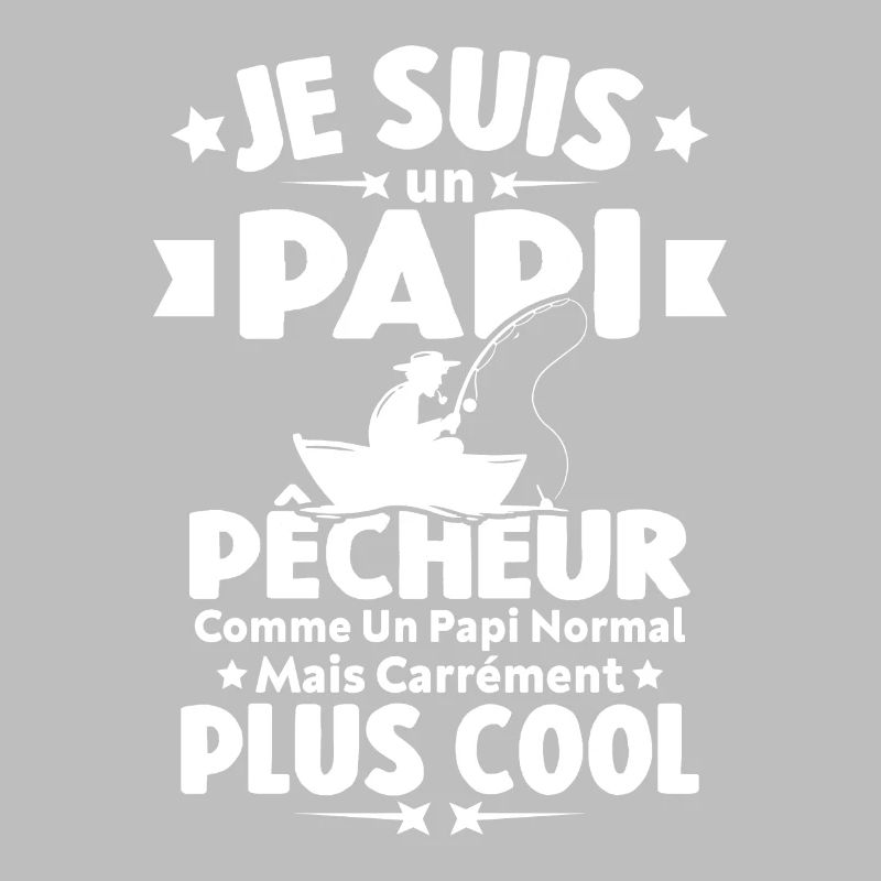 Papi pêcheur comme papi normal mais plus cool