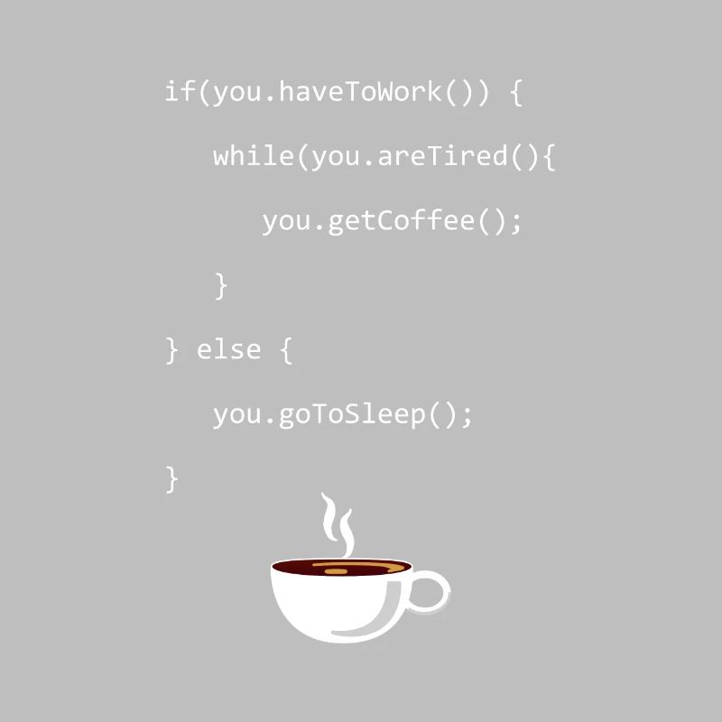 Programming Coffee Softwareingenieur Developer