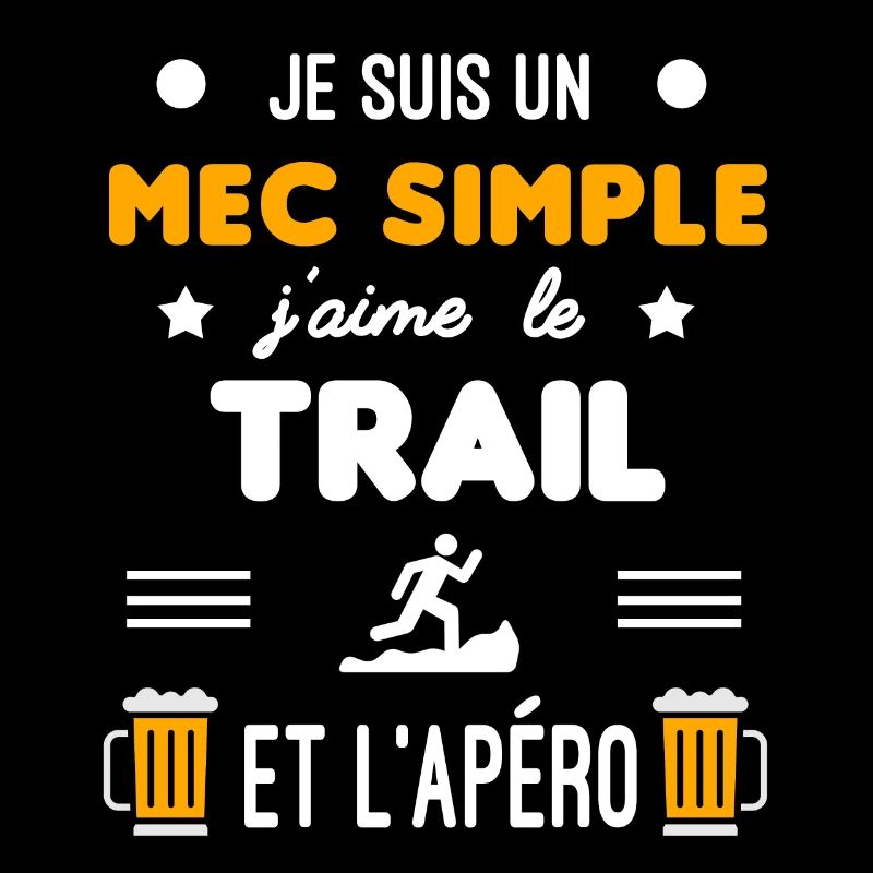 cadeau apéro trail mec simple
