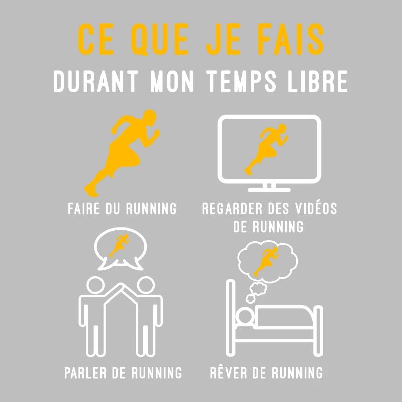 running temps libre cadeau coureur