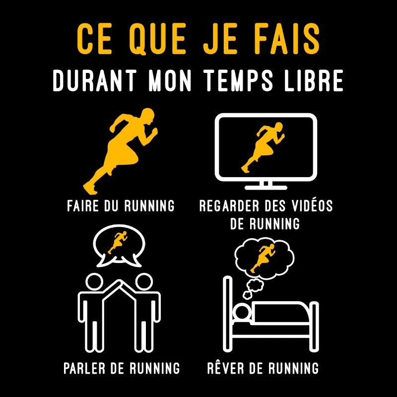running temps libre cadeau coureur
