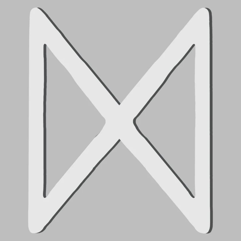 Futhark Runic Alphabet Dagaz