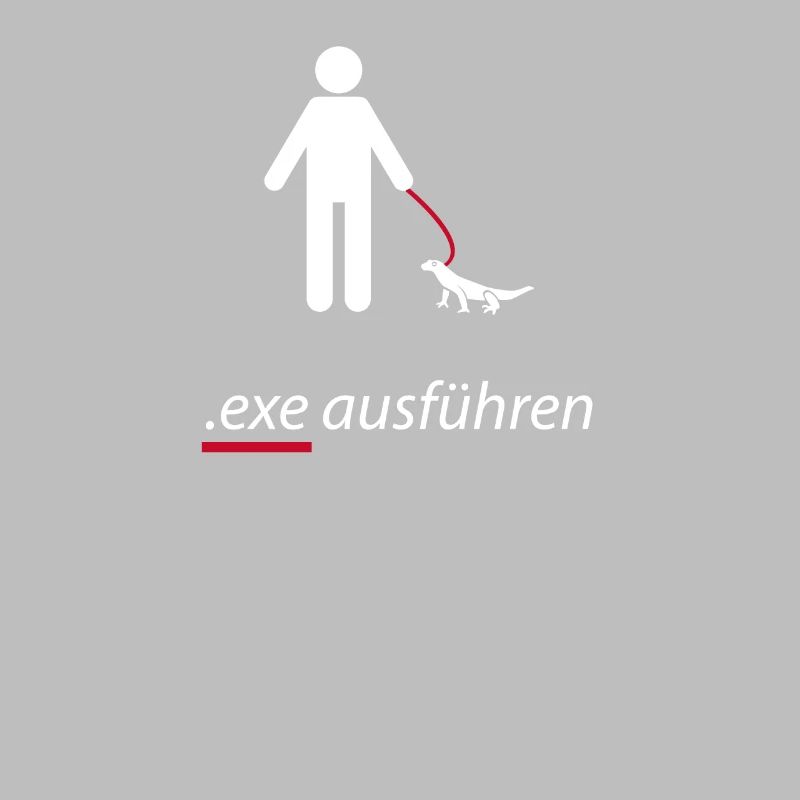 Systemadministrator exe ausführen Sysadmin Witzig