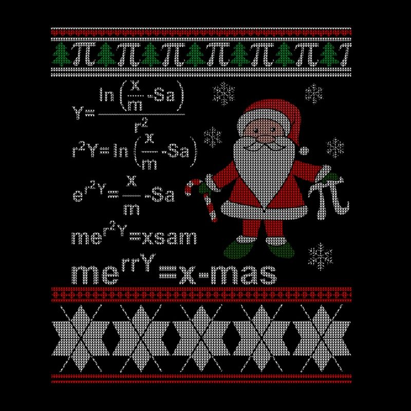 La formule de Christmas drôle de maths de Noël