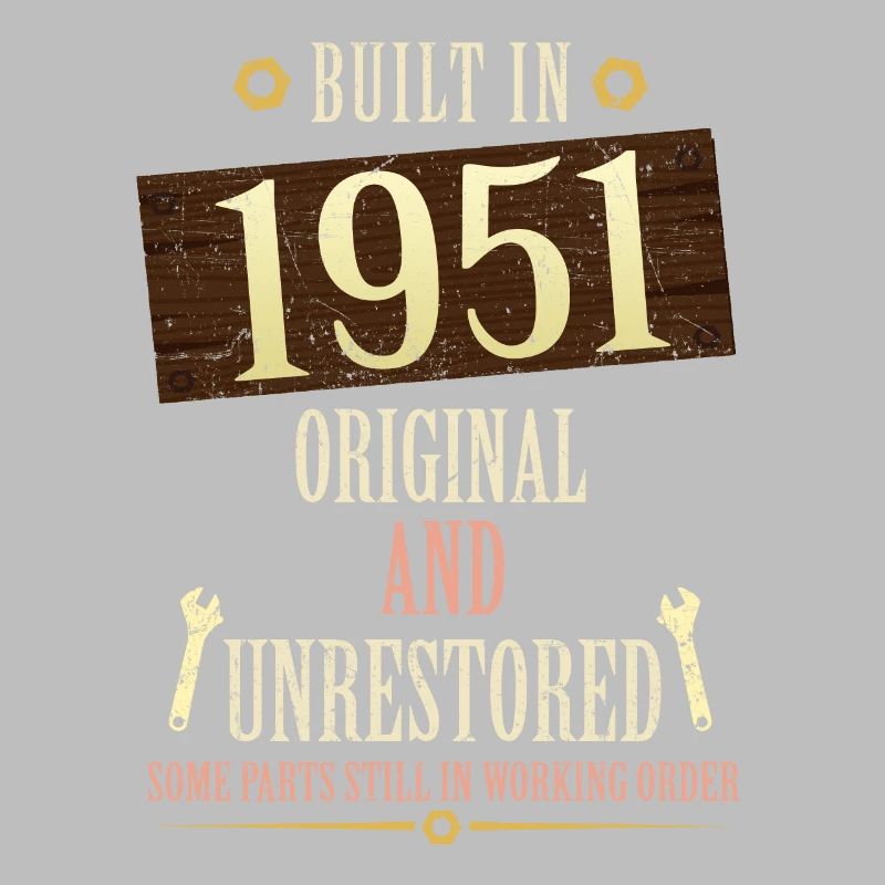 Construit dans l’original de 1951 et non restauré