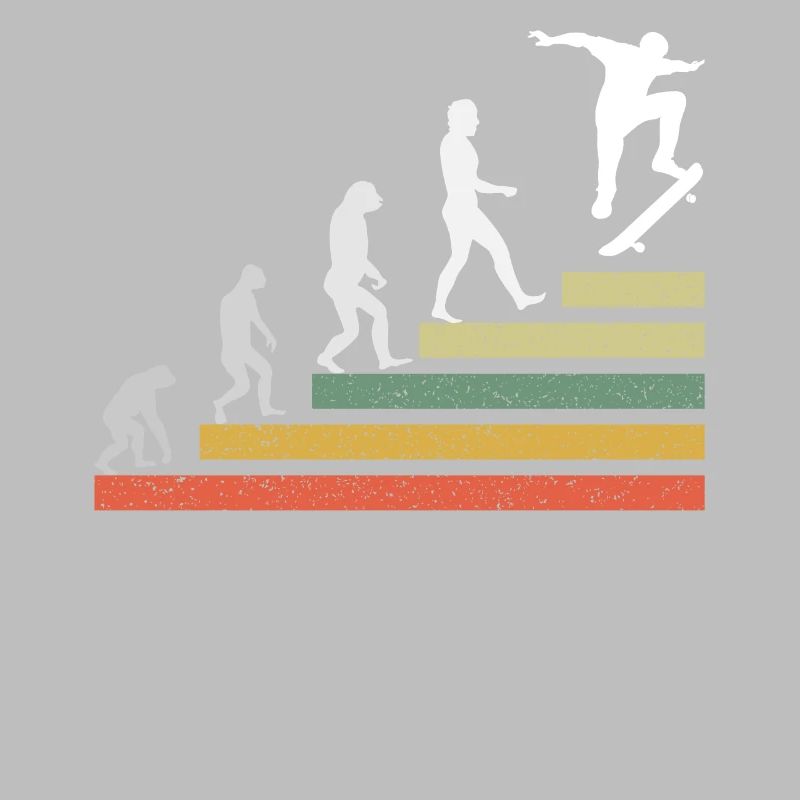 Planche de patinage rétro Skate Evolution Skateboard