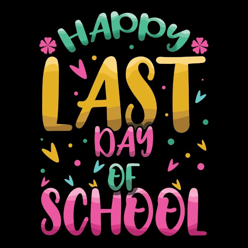 Bye School Day Joyeux dernier enseignant élève