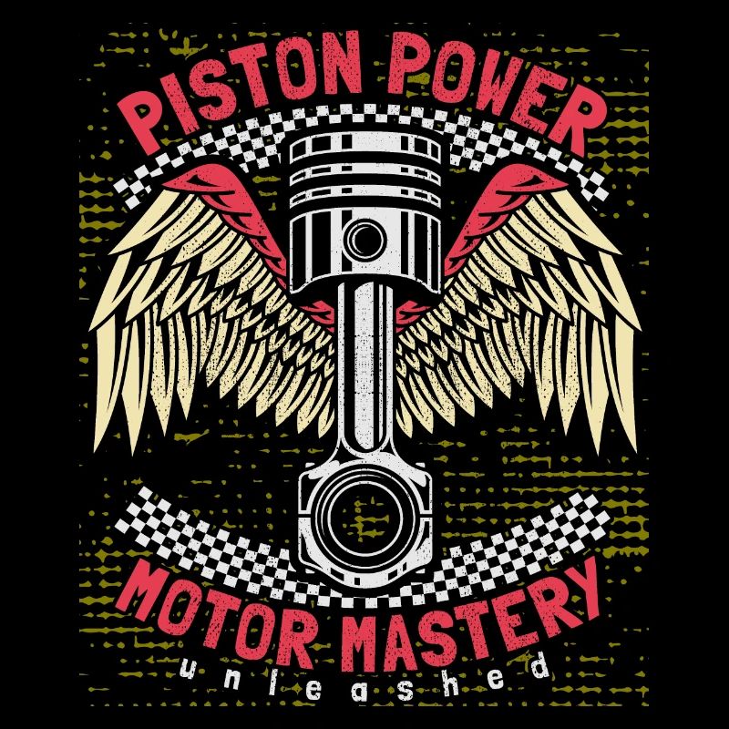 Motorcycle, Biker Saying, Piston, Piston Power