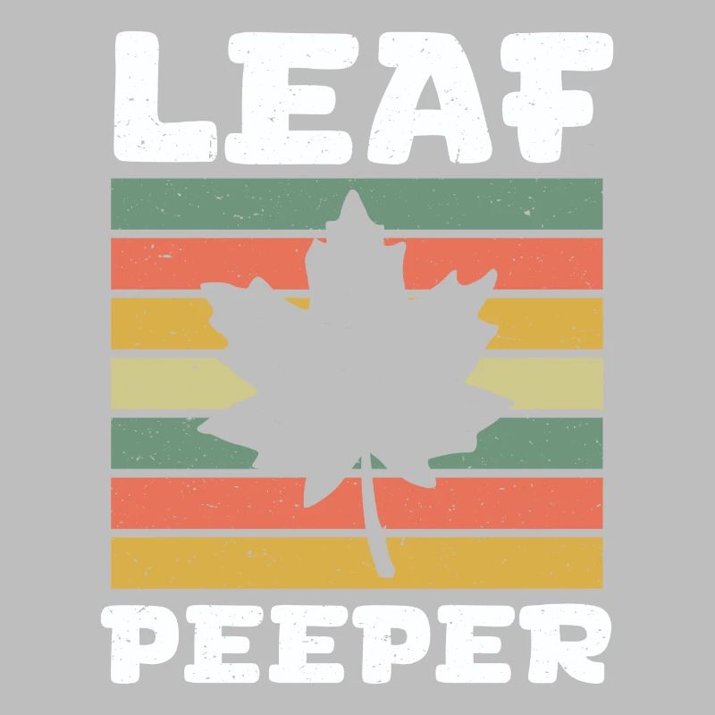 Leaf Peeper Rétro Vintage Feuillage Leaf Peeping