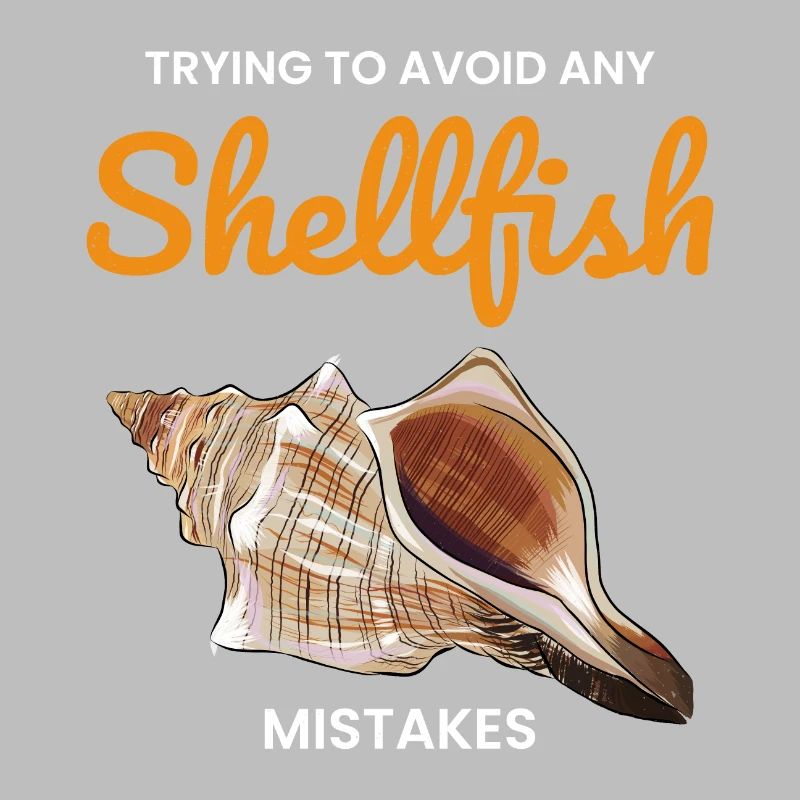 Conch Seashells Collector Beachcomber Shellfish