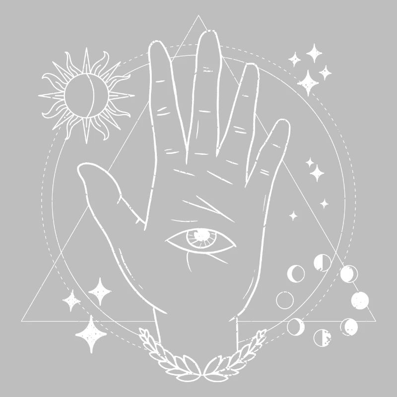 mystical design, third eye
