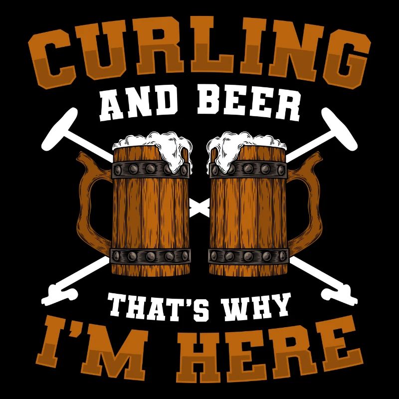 Curler Eis Mannschaft