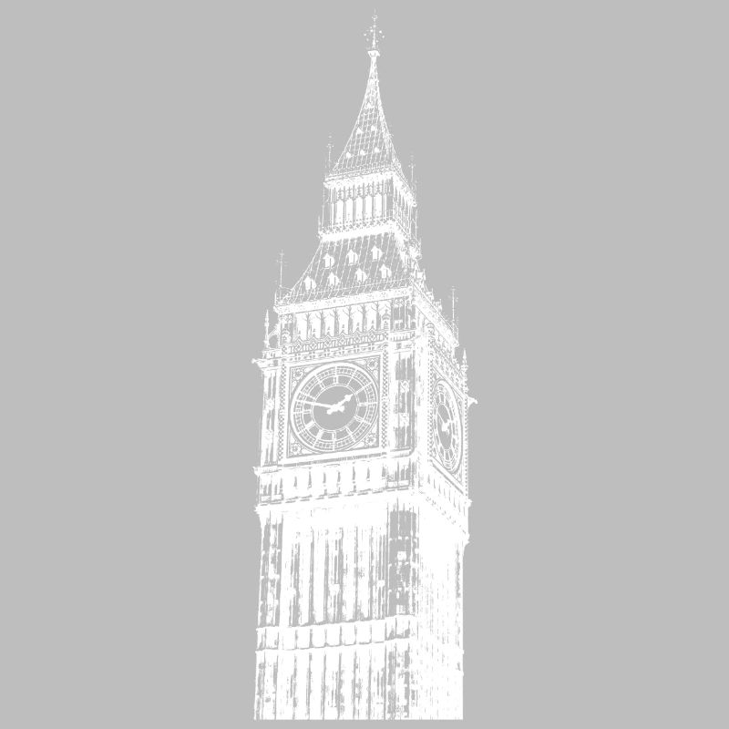 BIG BEN MONUMENTS ANGLETERRE LONDRES STENCIL
