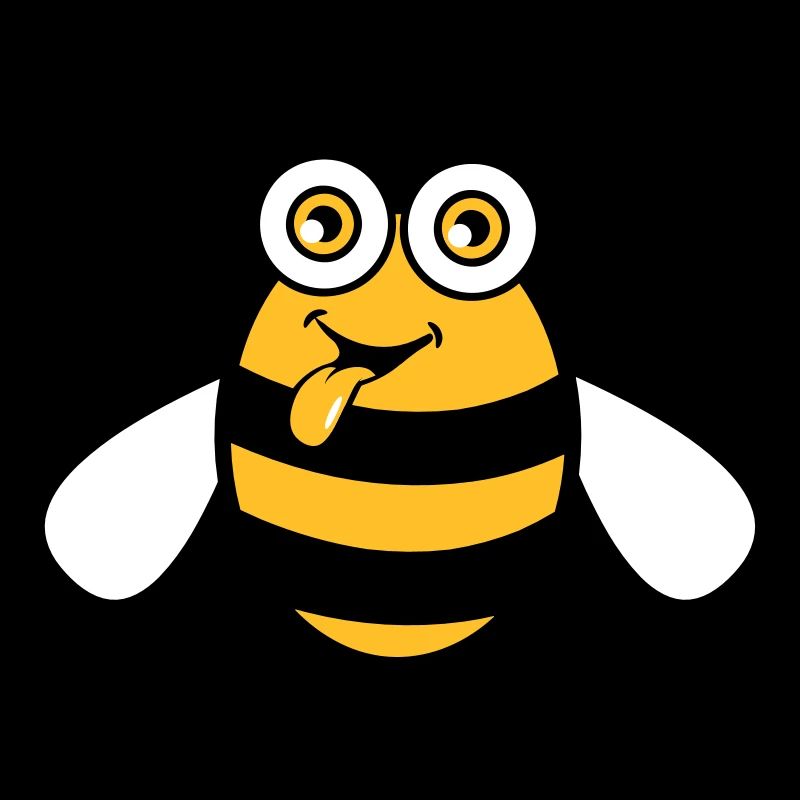 Drôle de doux funny Bee