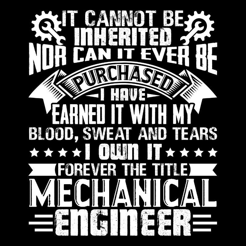 Forever The Title Mechanical Engineer