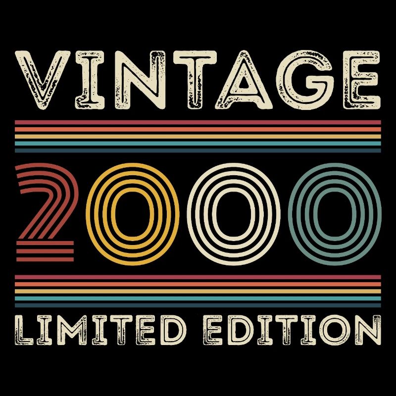 2000 Geburtstag 2000 Retro 2000 Geschenk 2000