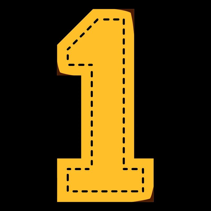 number one patch
