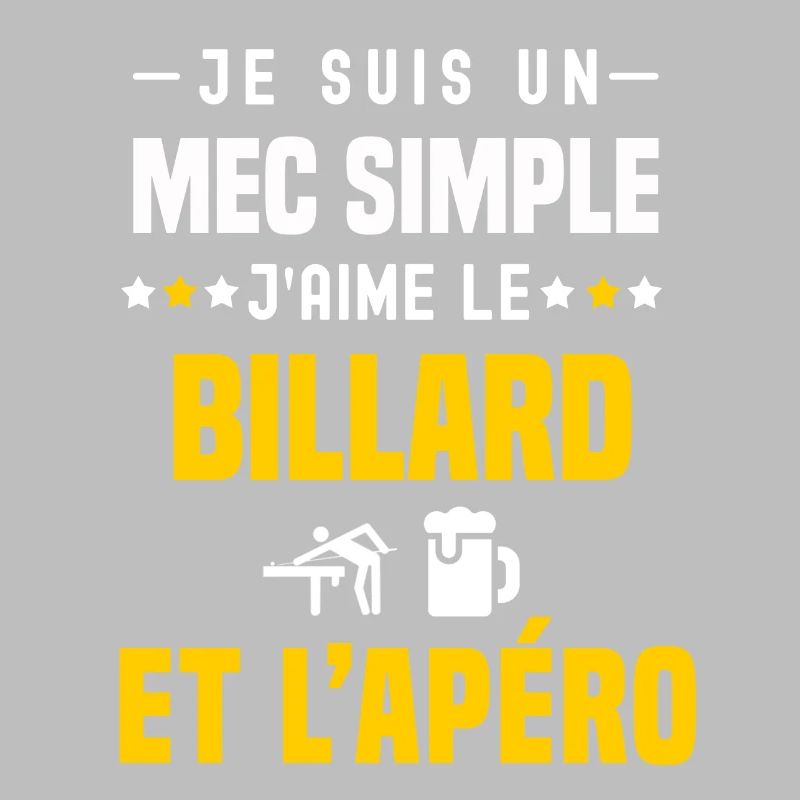 apéro billard mec simple