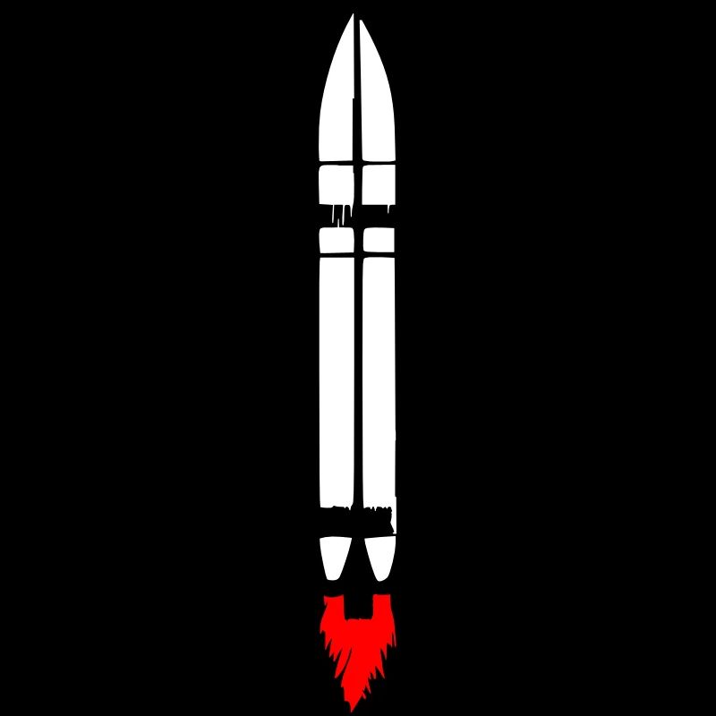 Vecteur de vol spatial spatial de fusée spatiale