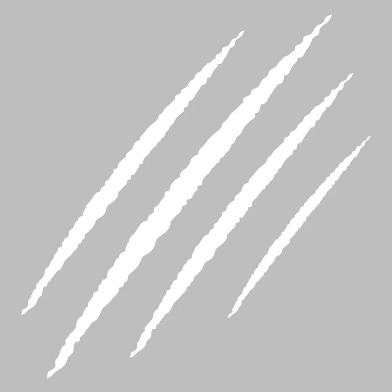 scratch claw wound icon