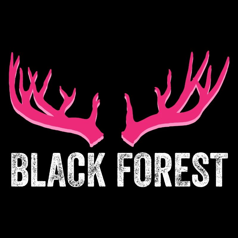 Black Forest Hirschgeweih Pink