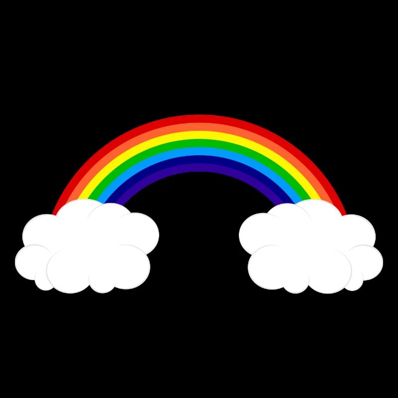 rainbow clouds