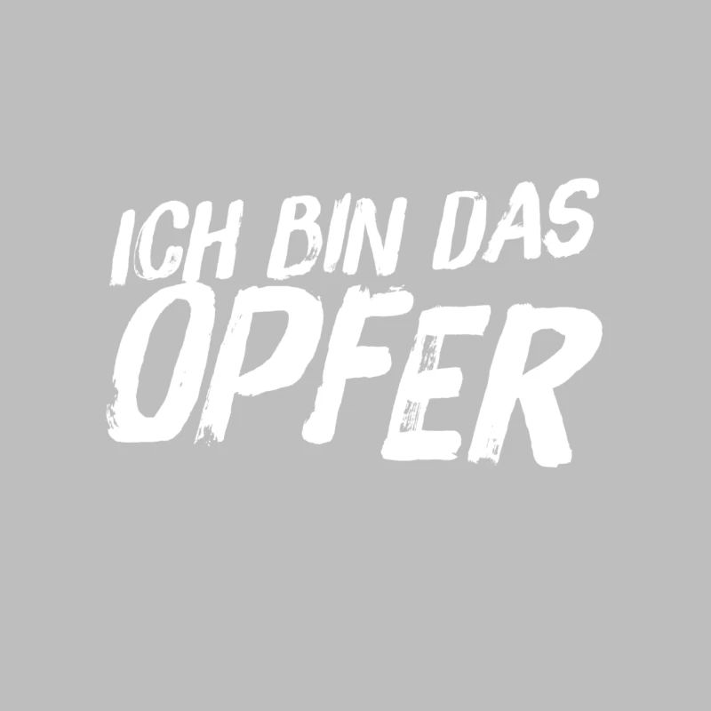 vor dir steht ein Opfer