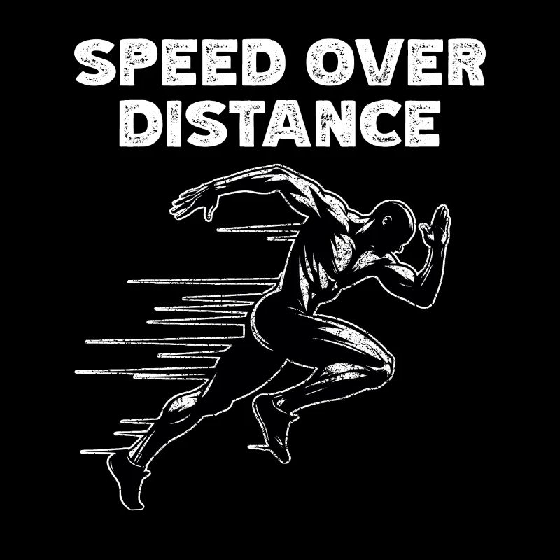 Coureur sur piste Sprinter Sprint 100m sprinter