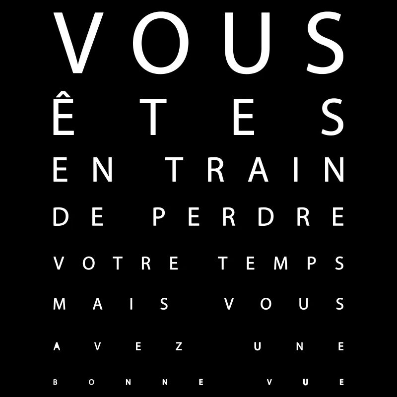 vous avez