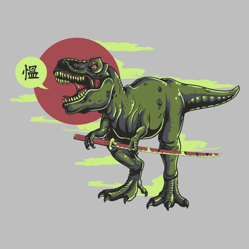 Samurai Rex Dinosaurier