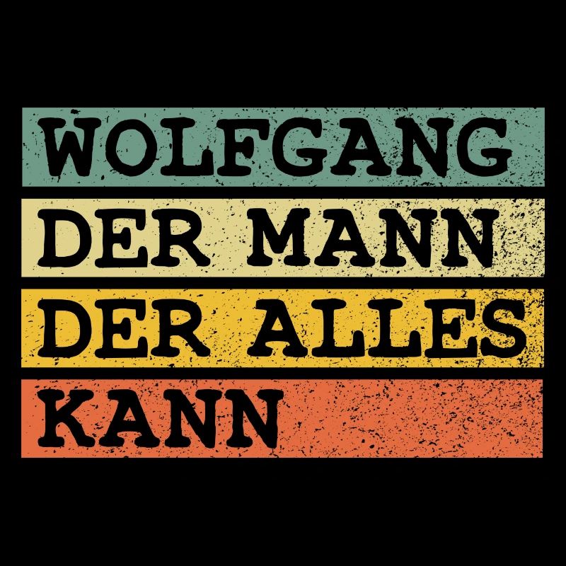 Der Mann Der Alles kann Wolfgang