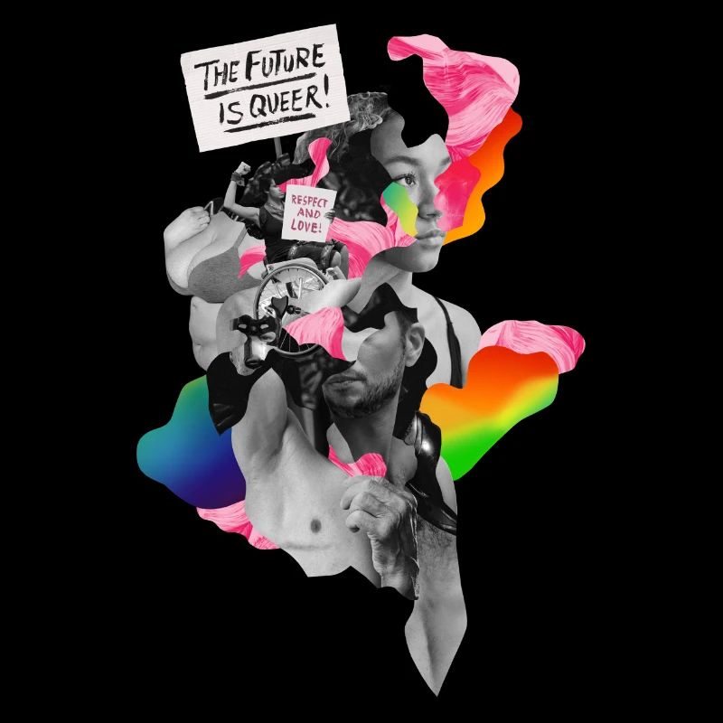 the future is queer! | CSD Leipzig Design 2023