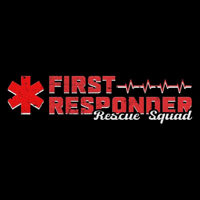 Cool First Responder Rescue Squad Shirt