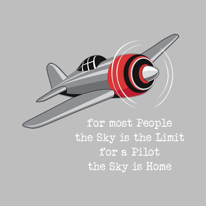 Pilot Luftfahrt Flugzeug Fliegen Geschenk