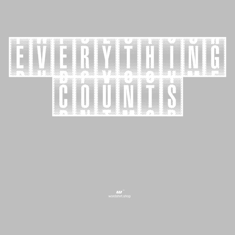 Everything Counts white