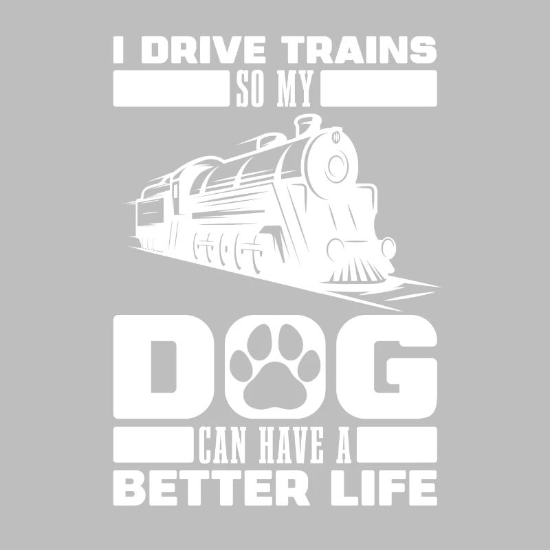 Engine driver train driver dog