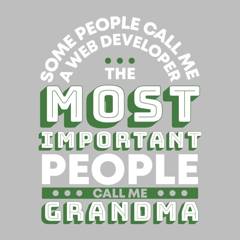 Web Entwickler Webdeveloper Oma