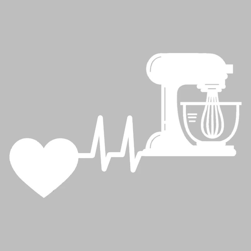 Baker Baking Heartbeat Bakery Hobby Confectioner