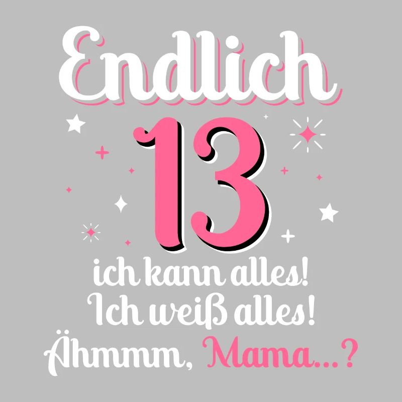 13 Mädchen Geburtstag