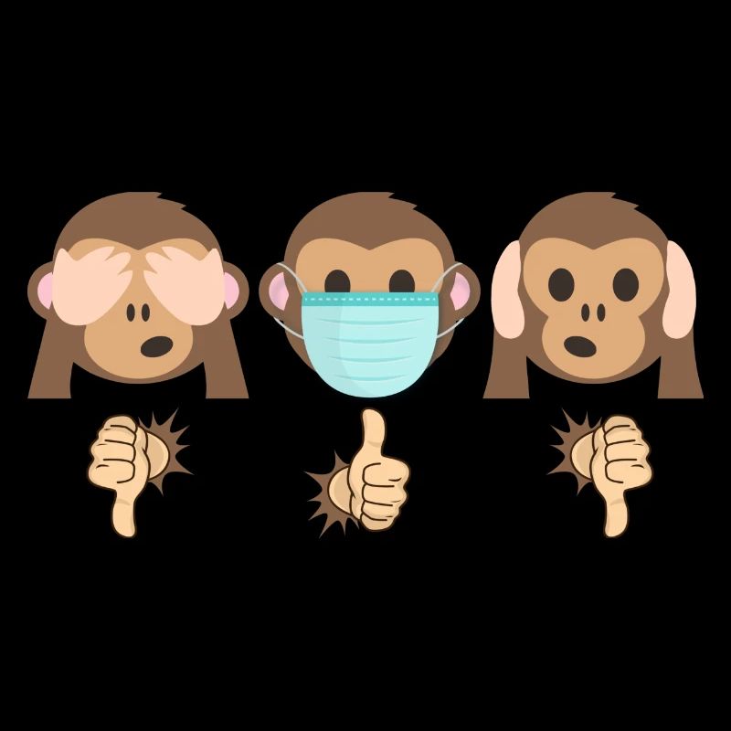 3 Wise Monkeys (Two-Ignorant Edition)