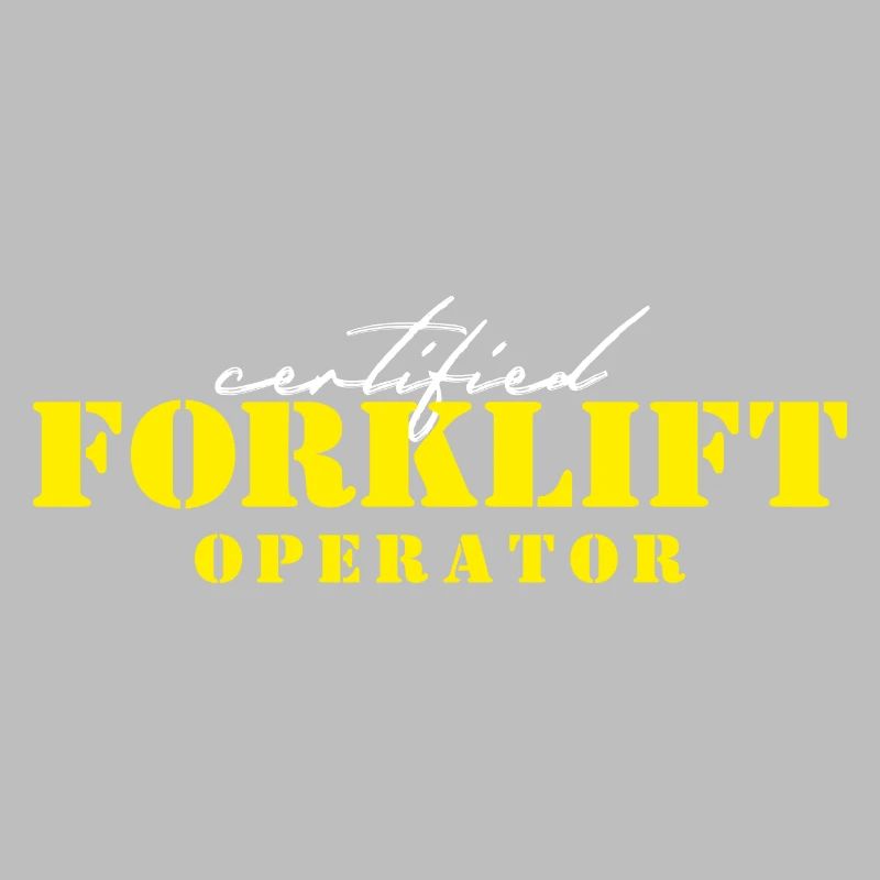 Forklift Operator Certification