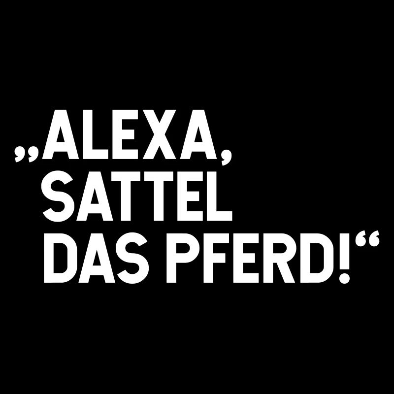 Alexa sattel das Perd - Farbwechsel